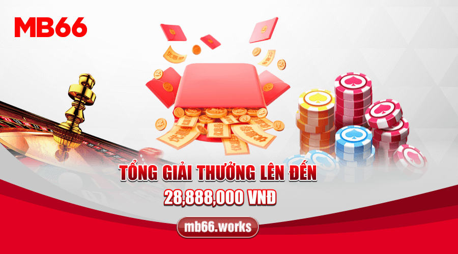 Thông tin chi tiết thưởng nạp lần đầu MB66 với giải thưởng lên đến 28,888,000 VNĐ